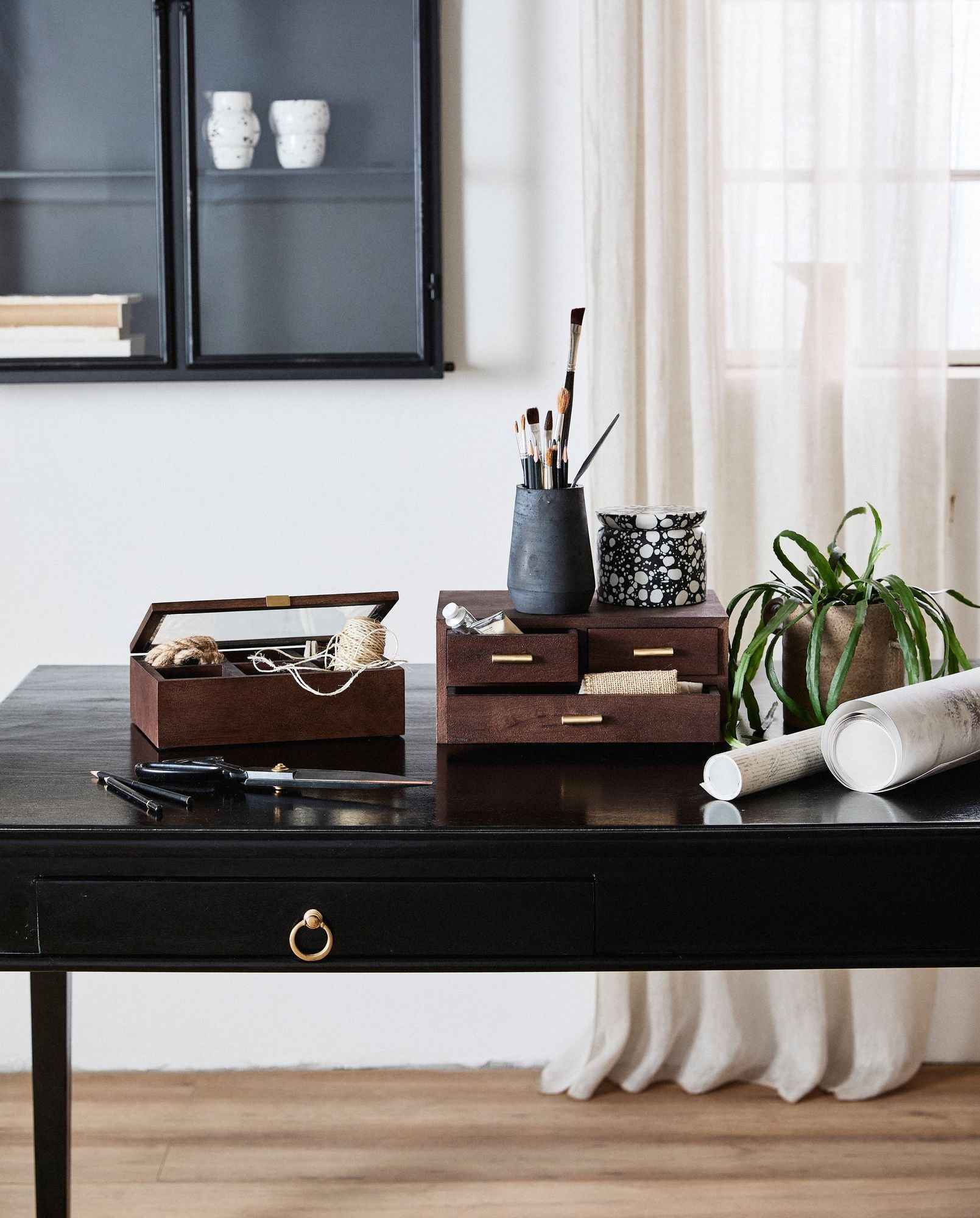 PUYO storage w. lid - nature