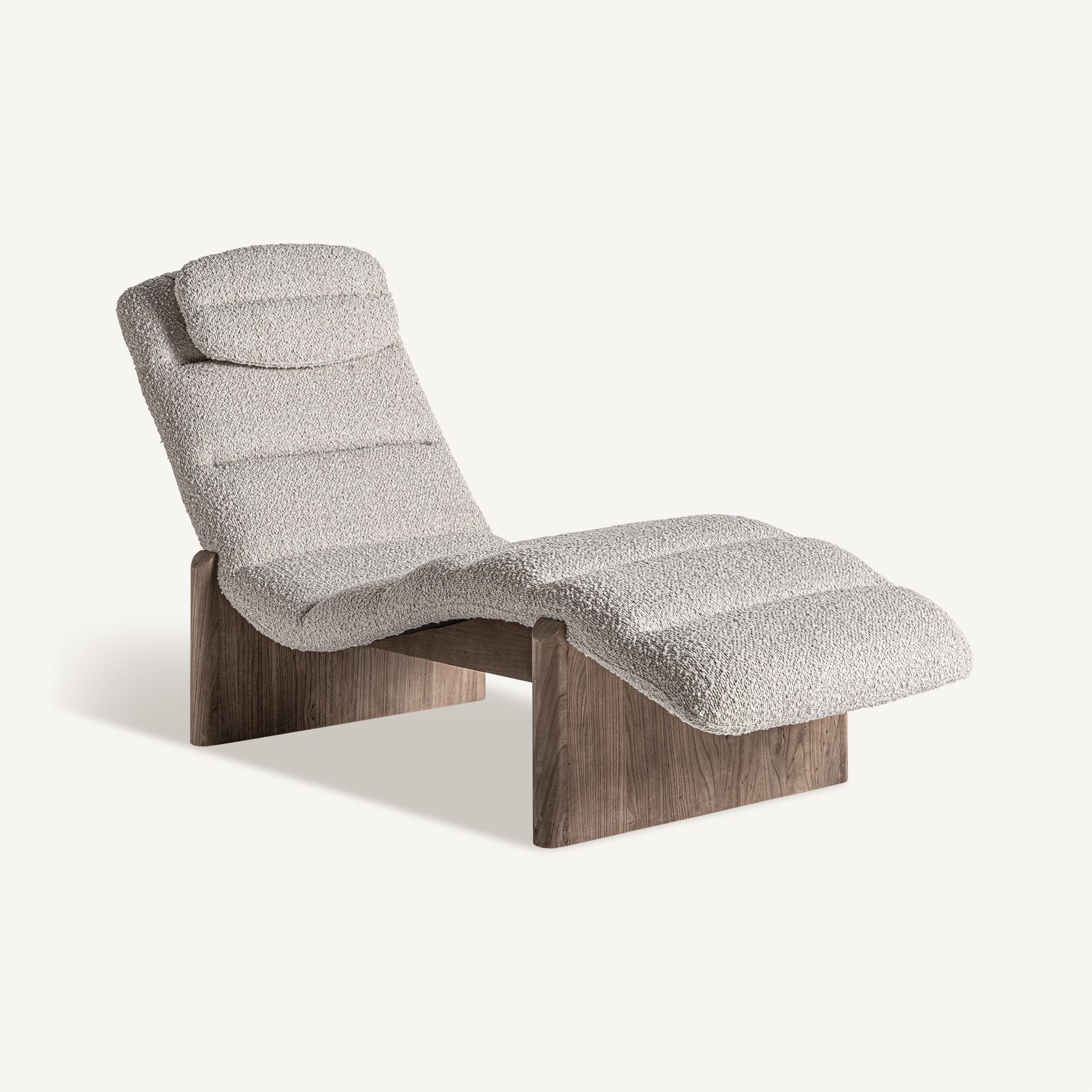 Jacquard Chaise Longue
