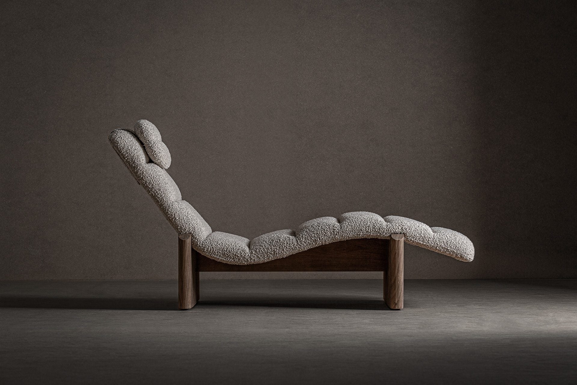 Jacquard Chaise Longue