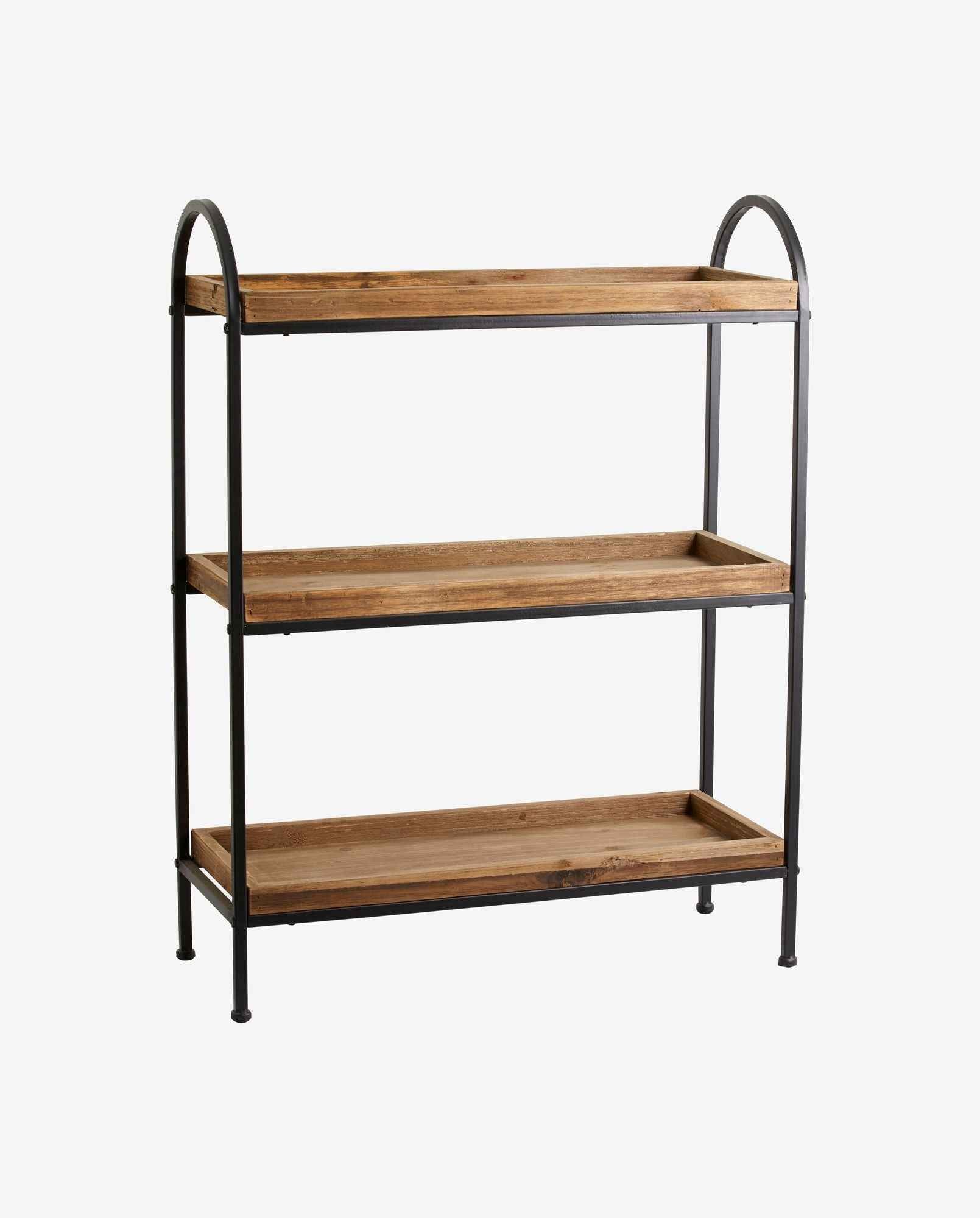 PATNA iron rack - wood