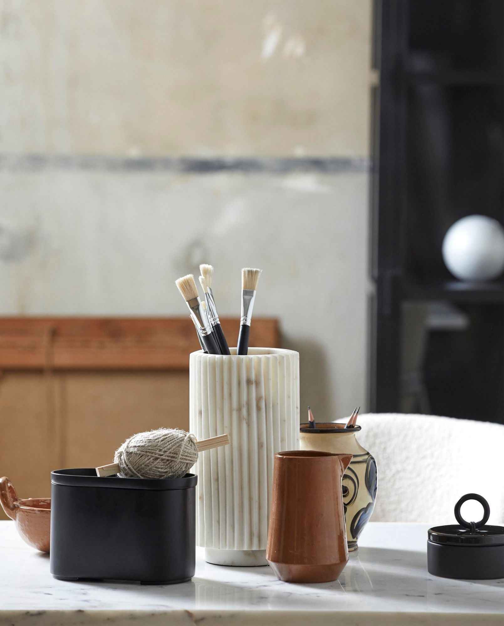 JUNIPER jug, terracotta - brown