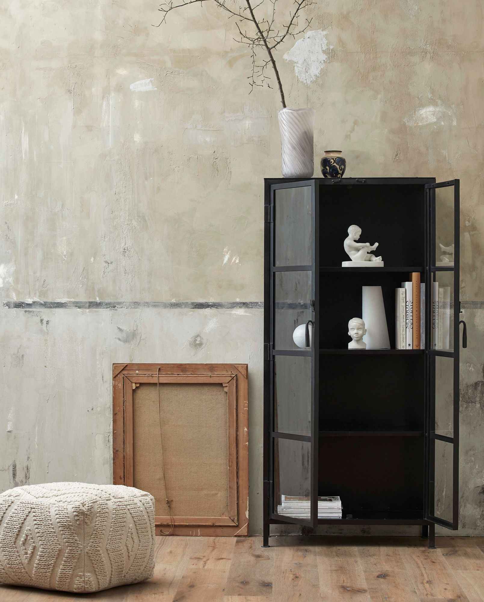 HELLE vase, glass - off white