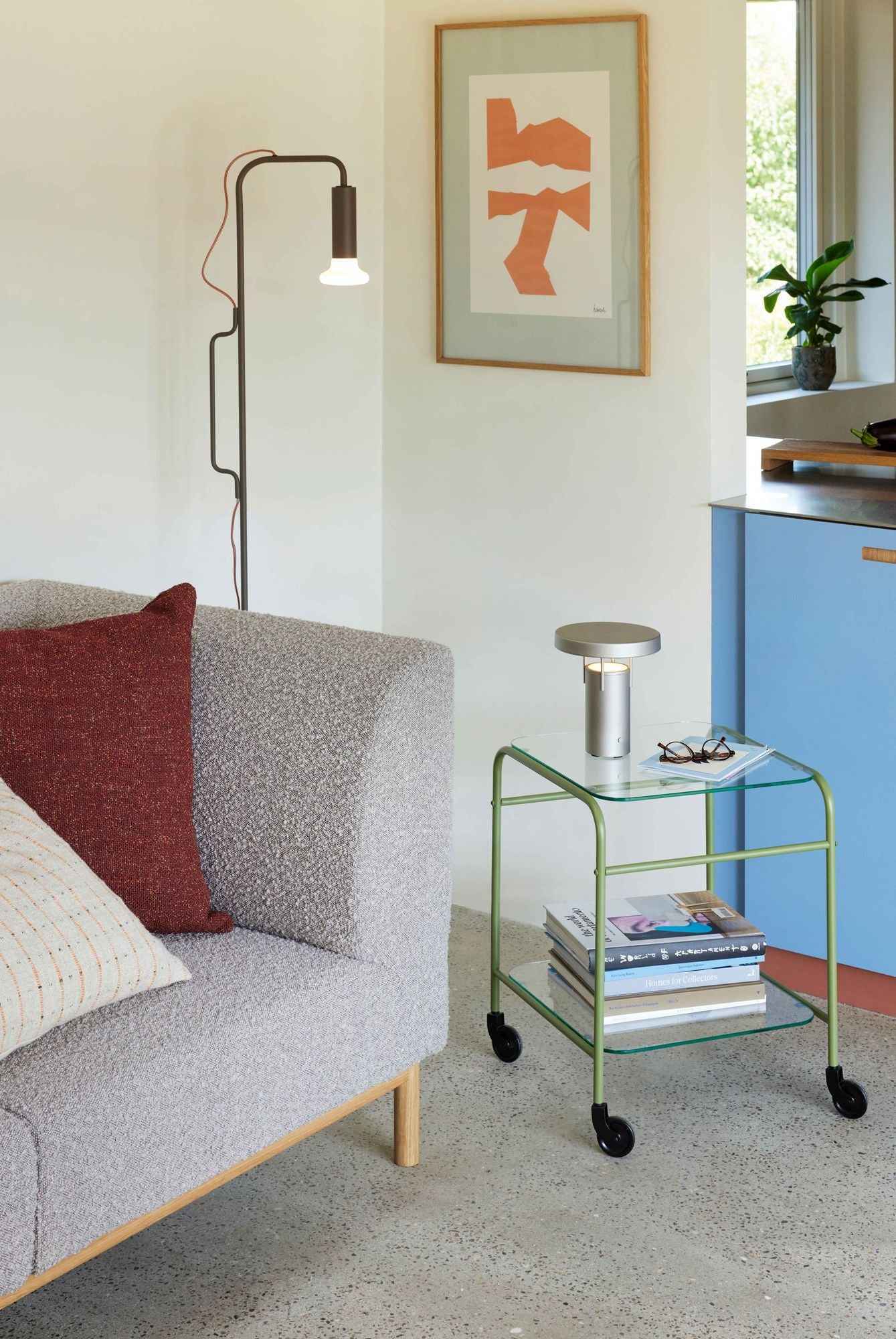 Hübsch Zephyr Trolley Green