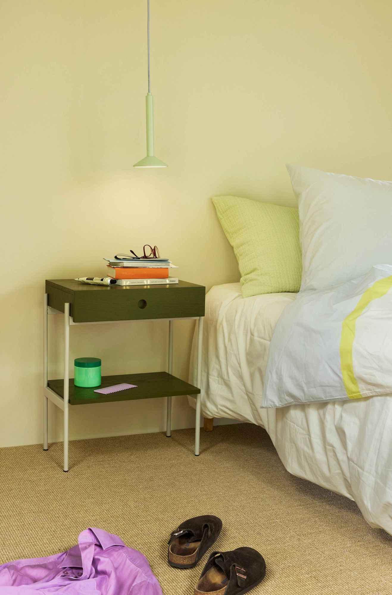 Hübsch Haikei Cushion Light green