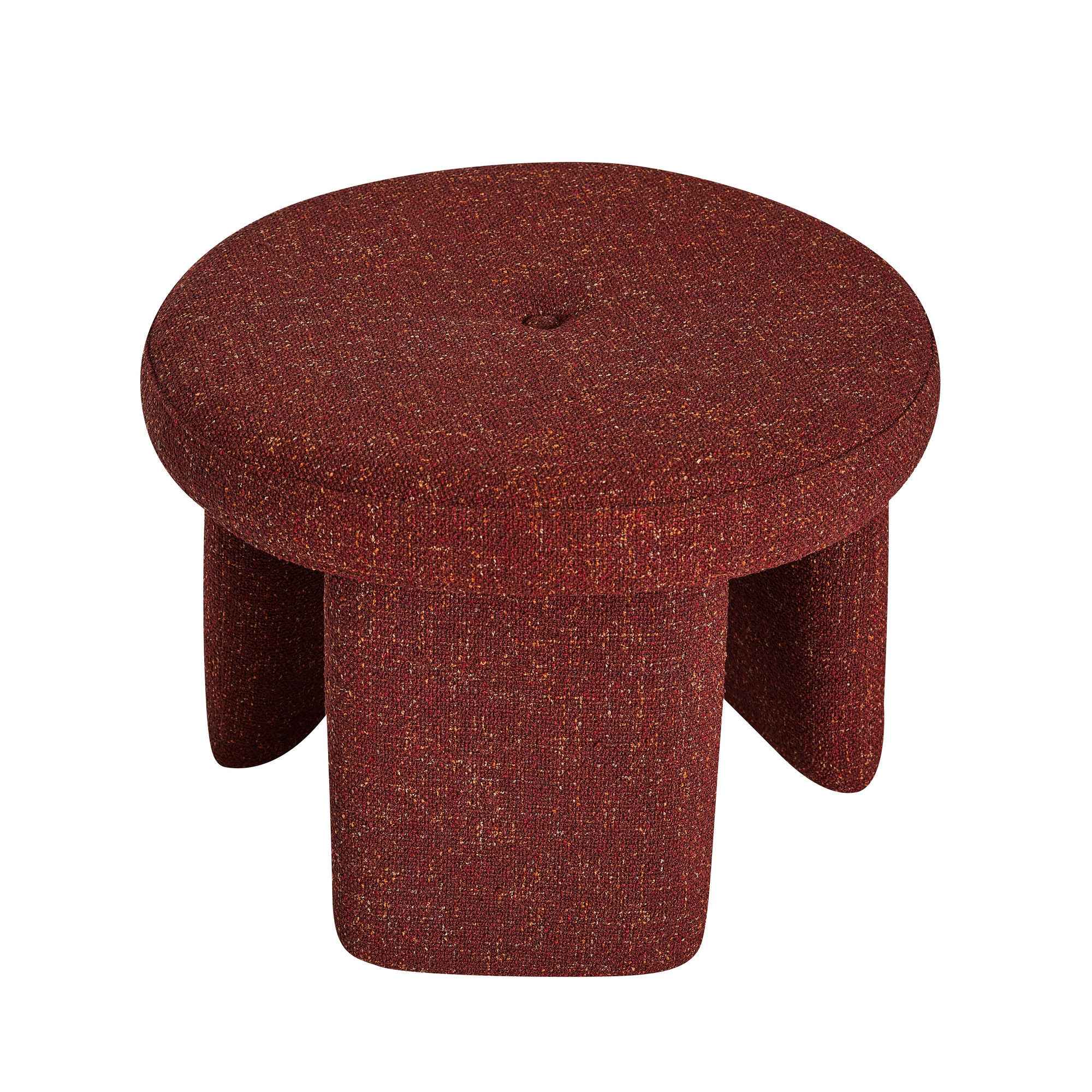 Rocco Pouffe Red