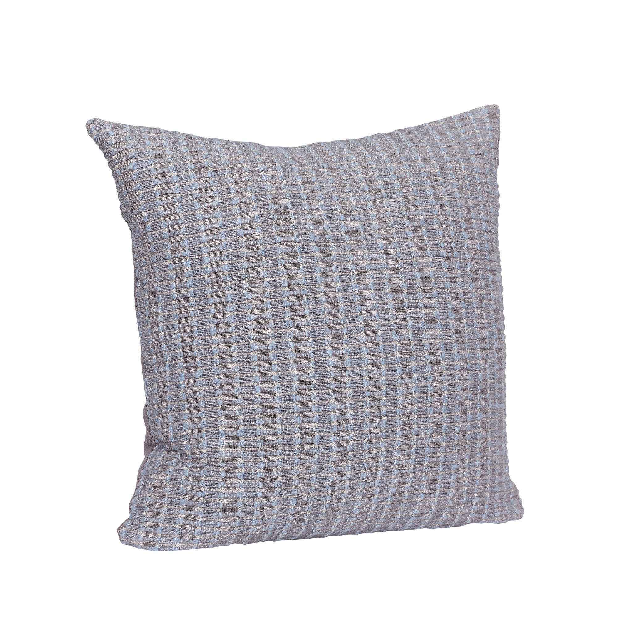 Hübsch Ori Cushion Purple/Beige