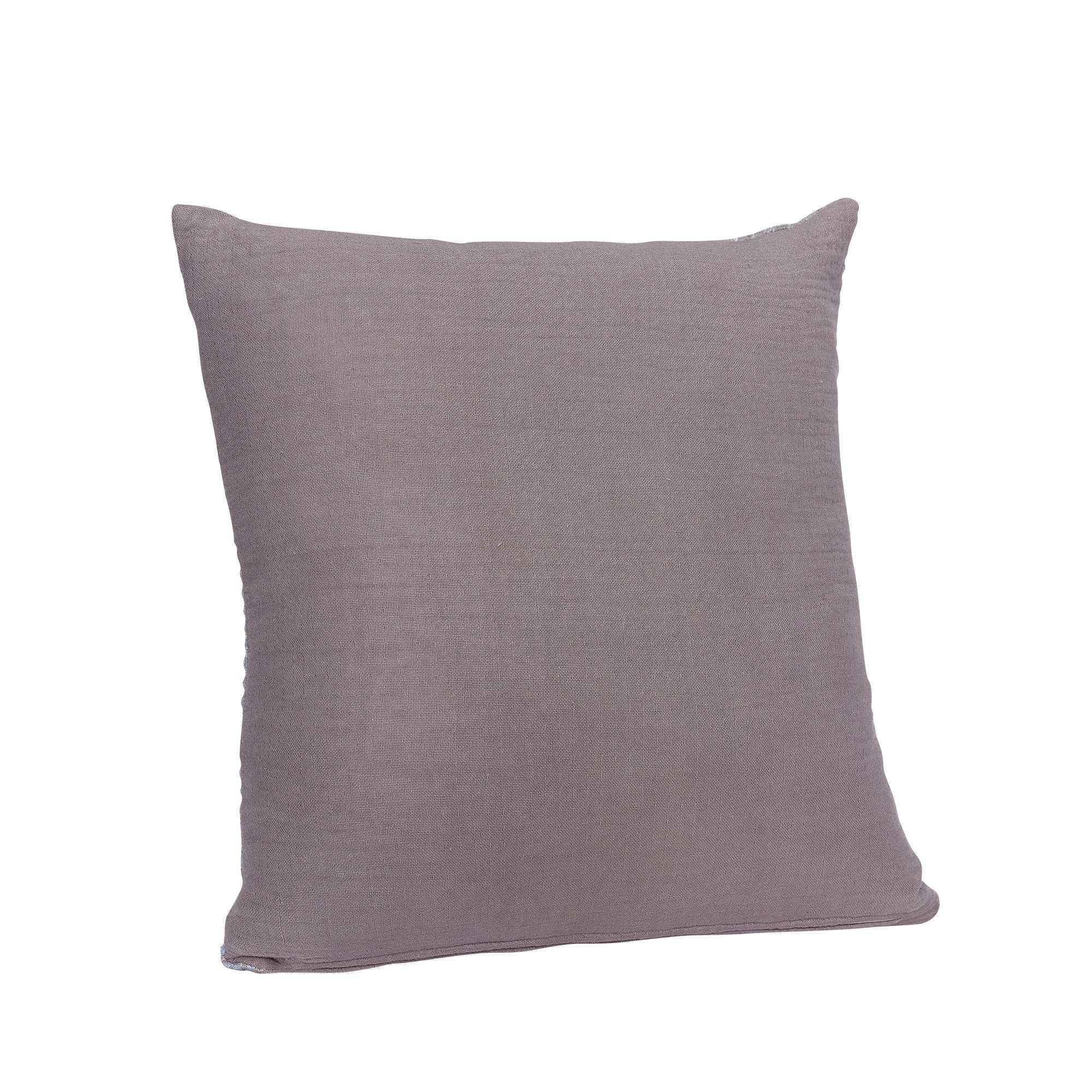 Hübsch Ori Cushion Purple/Beige