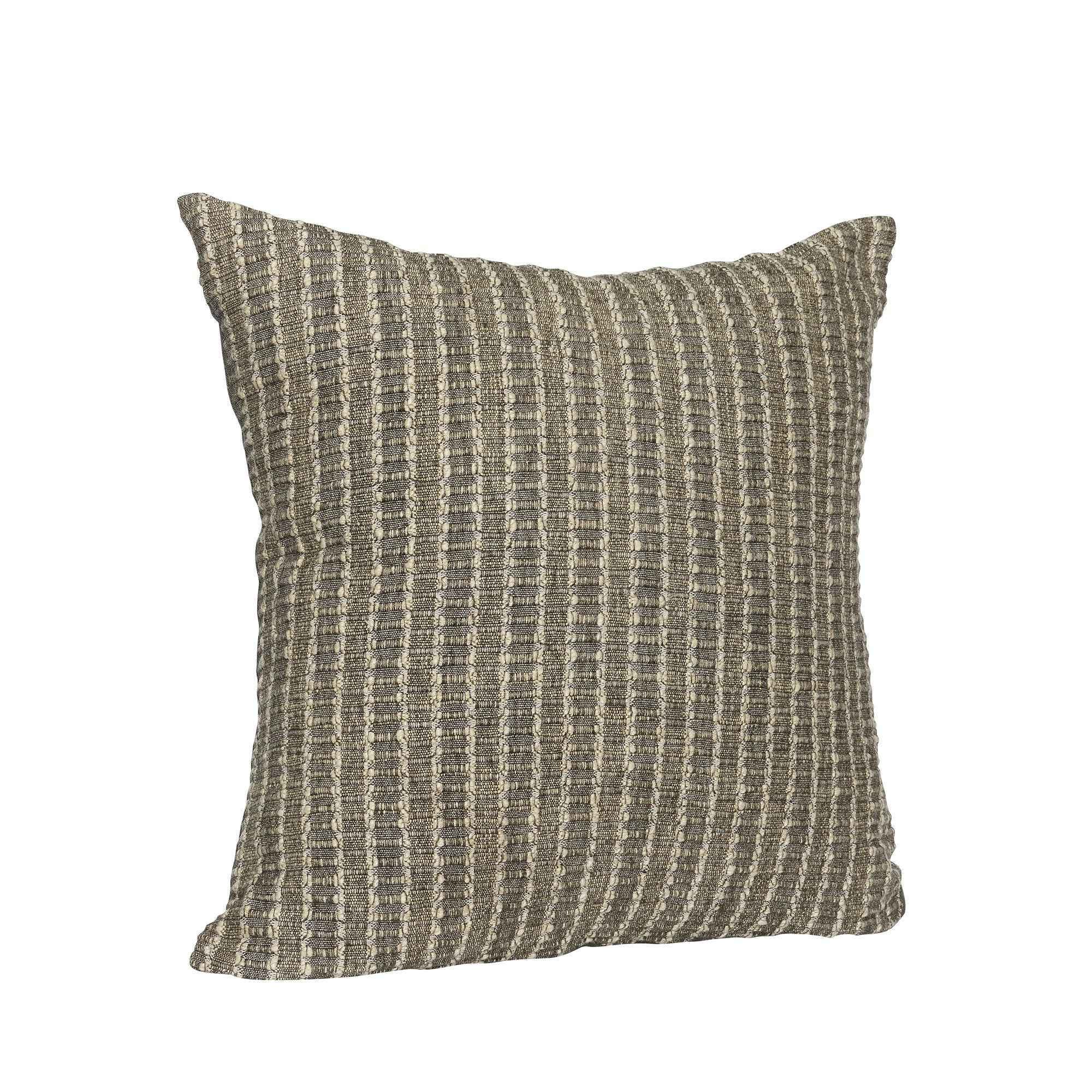 Hübsch Ori Cushion Olive/Beige