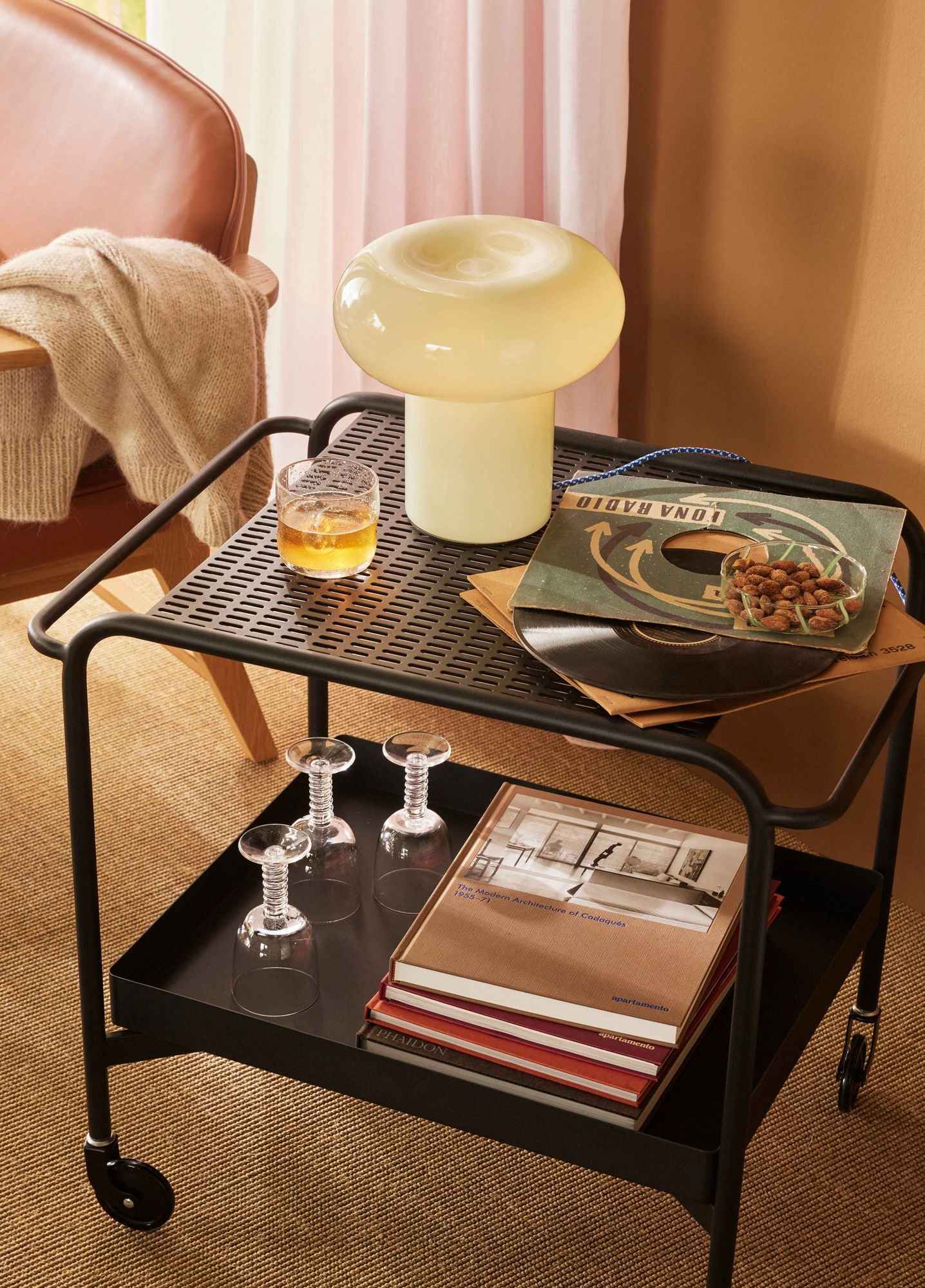 Hübsch Hues Table Lamp Light green