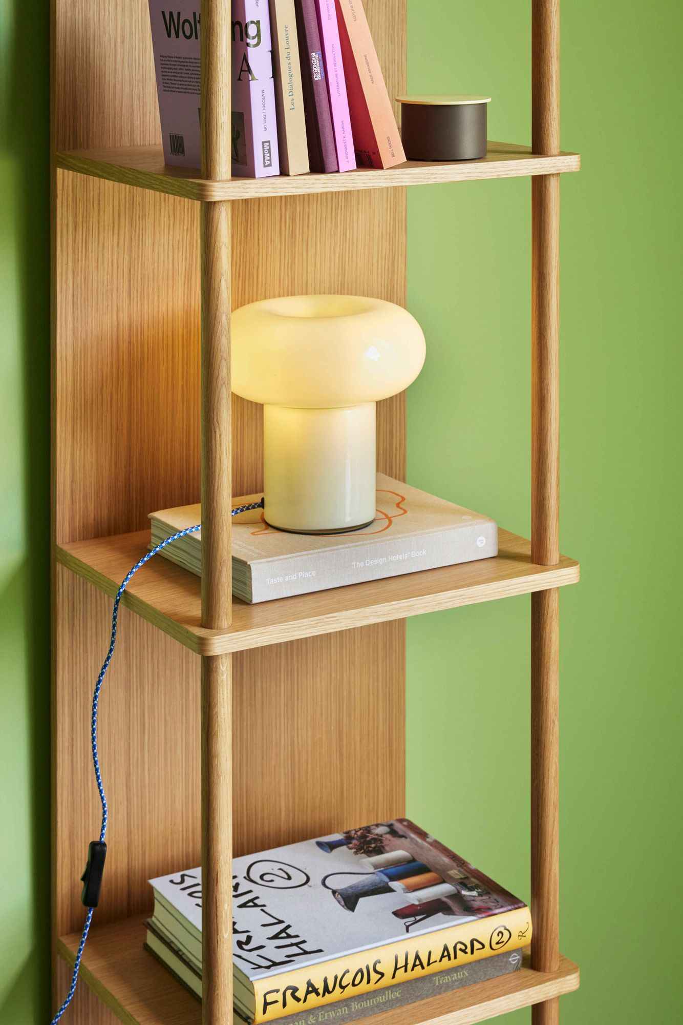 Hübsch Hues Table Lamp Light green