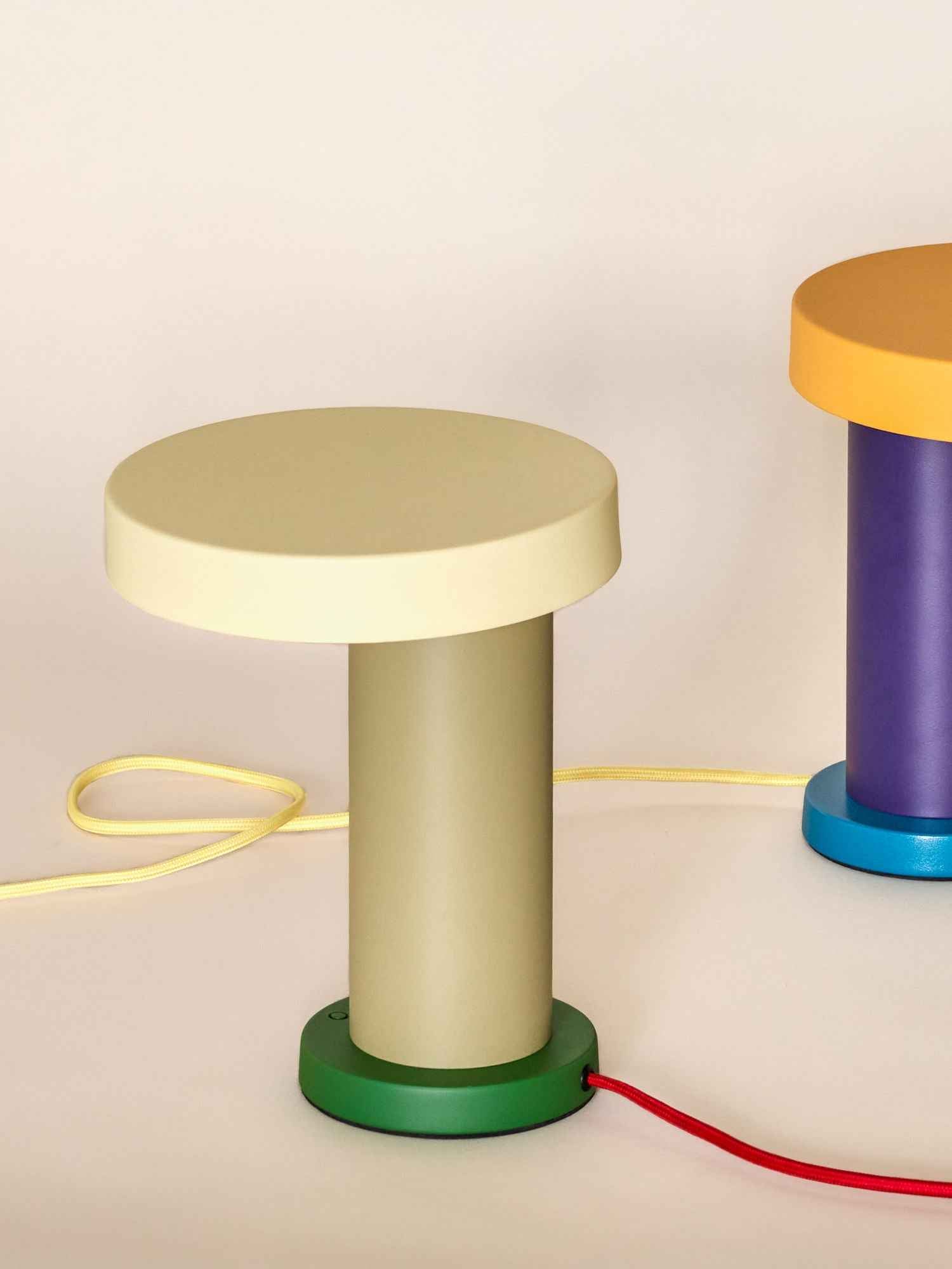 Hübsch Magic Table Lamp Green/Olive