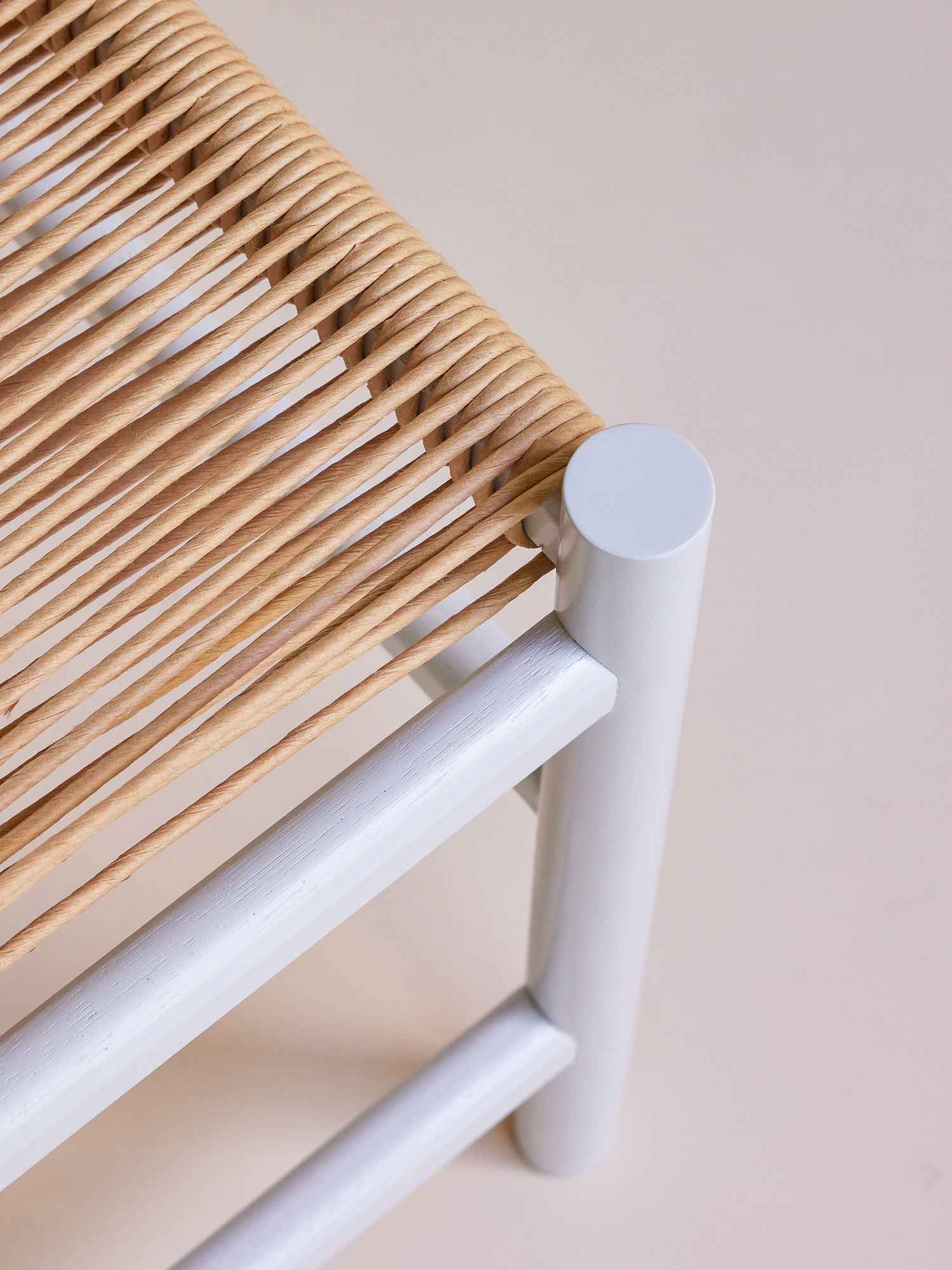 Hübsch Heritage Bench Small Light grey