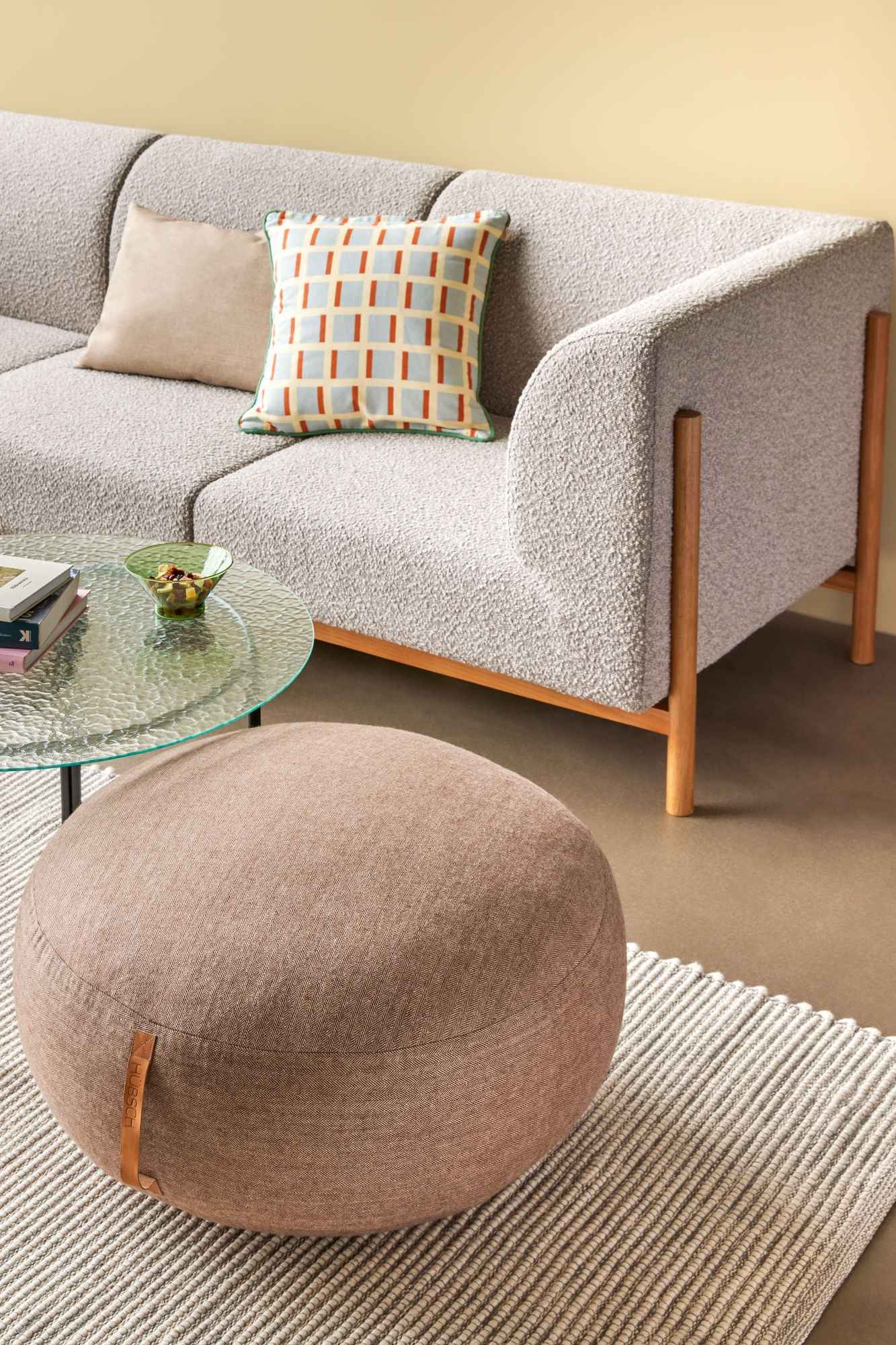 Mochi Pouffe Ø70 Brown