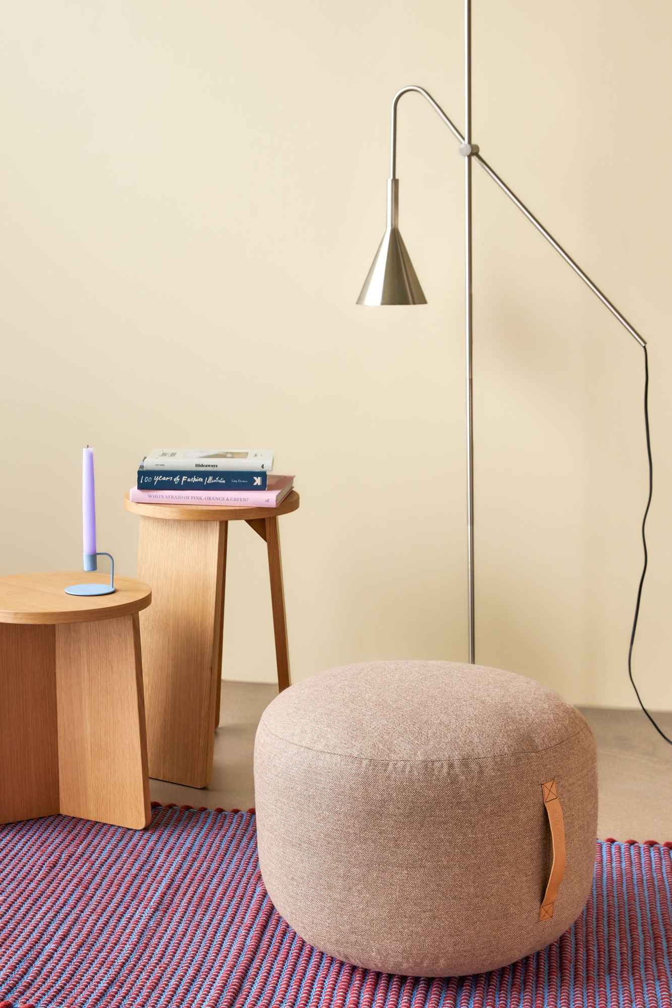 Mochi Pouffe Ø50 Brown