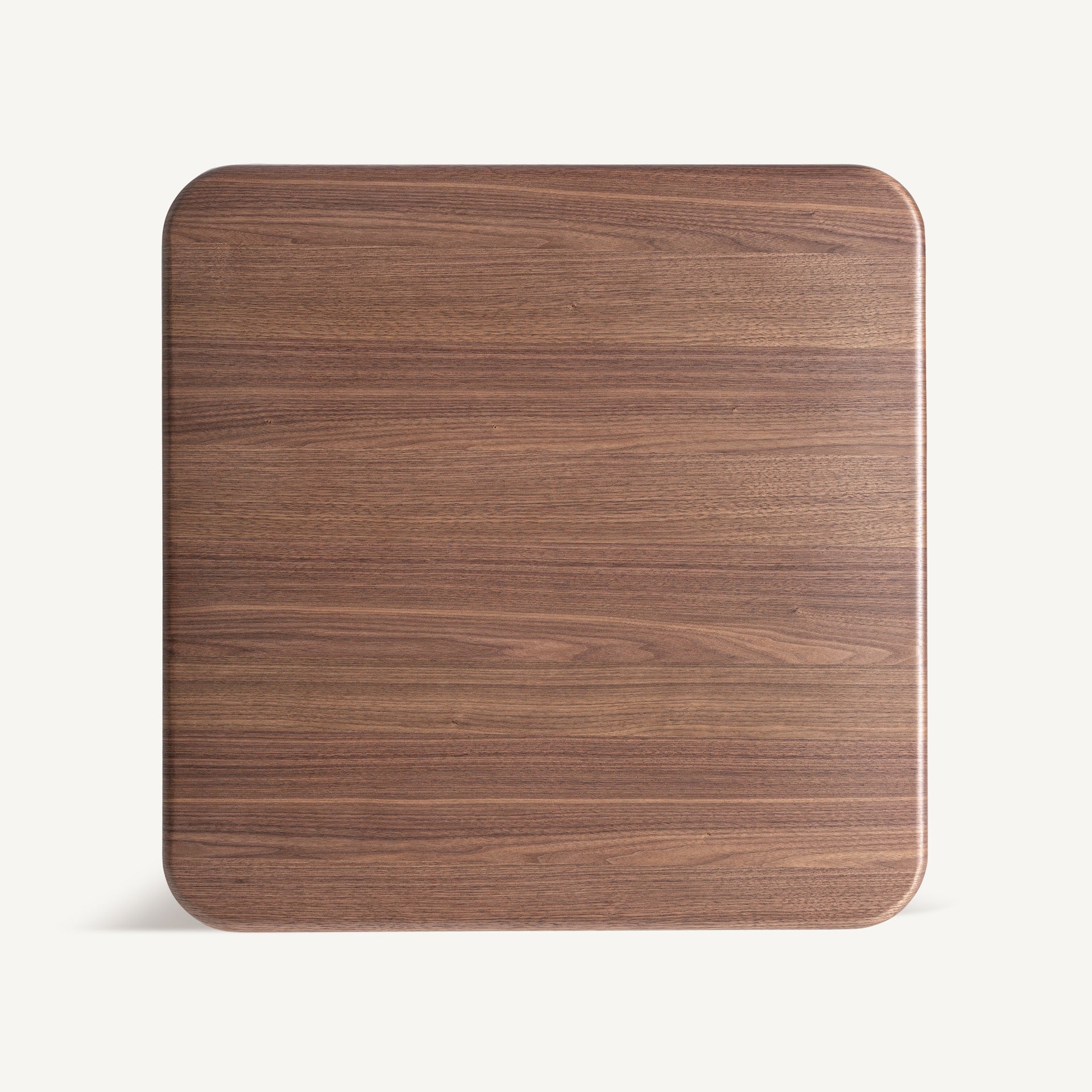 Kexby Coffee Table – Sculptural Walnut Veneer and Iron Detail - Bambuá
