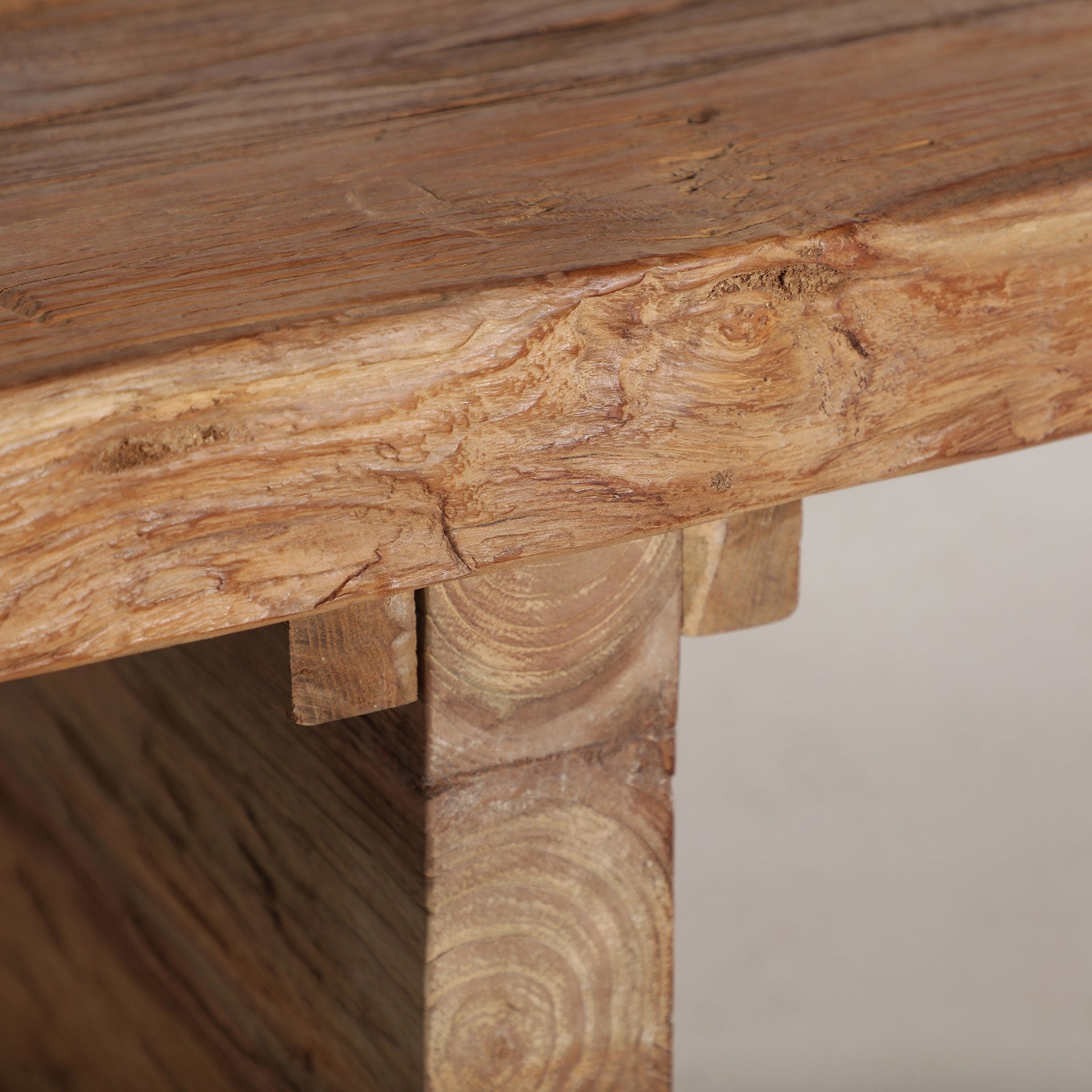 Nysted Coffee Table | Reclaimed Railway Wood Architectural Table - Bambuá