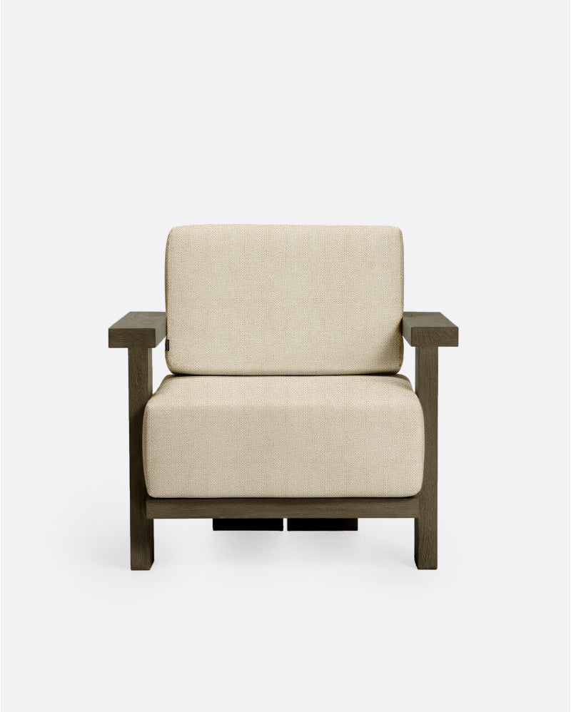 Panjang Outdoor Lounge Chair Ivory